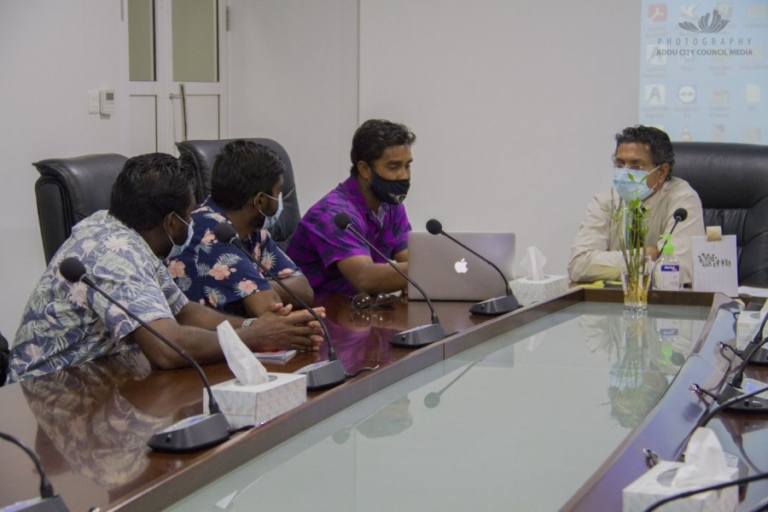 Sbi Ceo Meets With Addu City Council The Times Of Addu