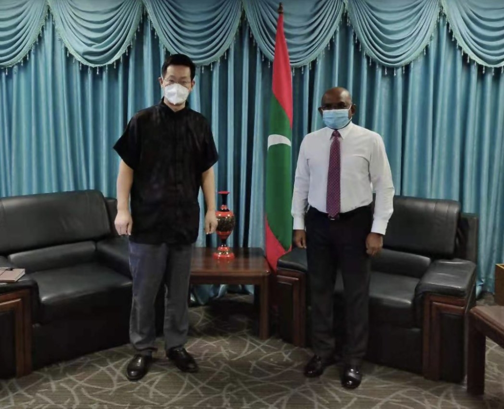 Chinese Ambassador meets with Maldives FM Abdullah Shahid – The Times ...
