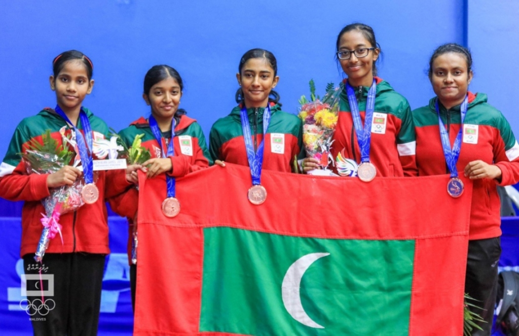 Maldivian women’s TT team qualifies for commonwealth games The Times