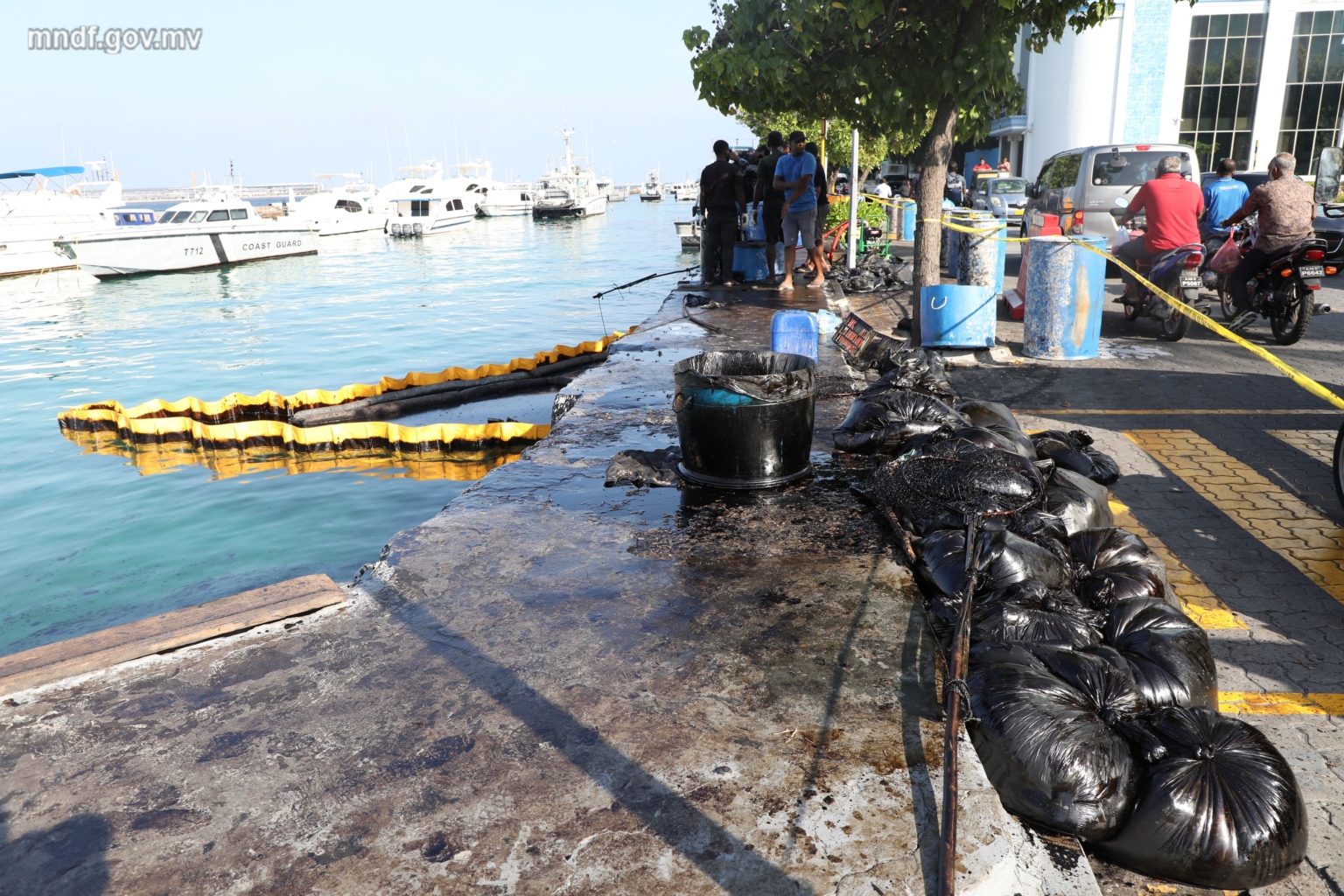 EPA investigates black oil spill into Presidential Jetty – The Times of ...