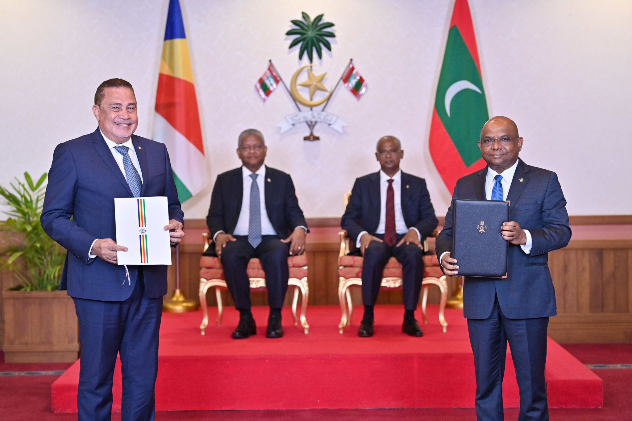 Four Agreements Signed Between Maldives And Seychelles The Times Of Addu